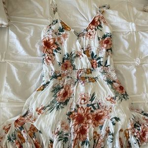 Floral mini dress